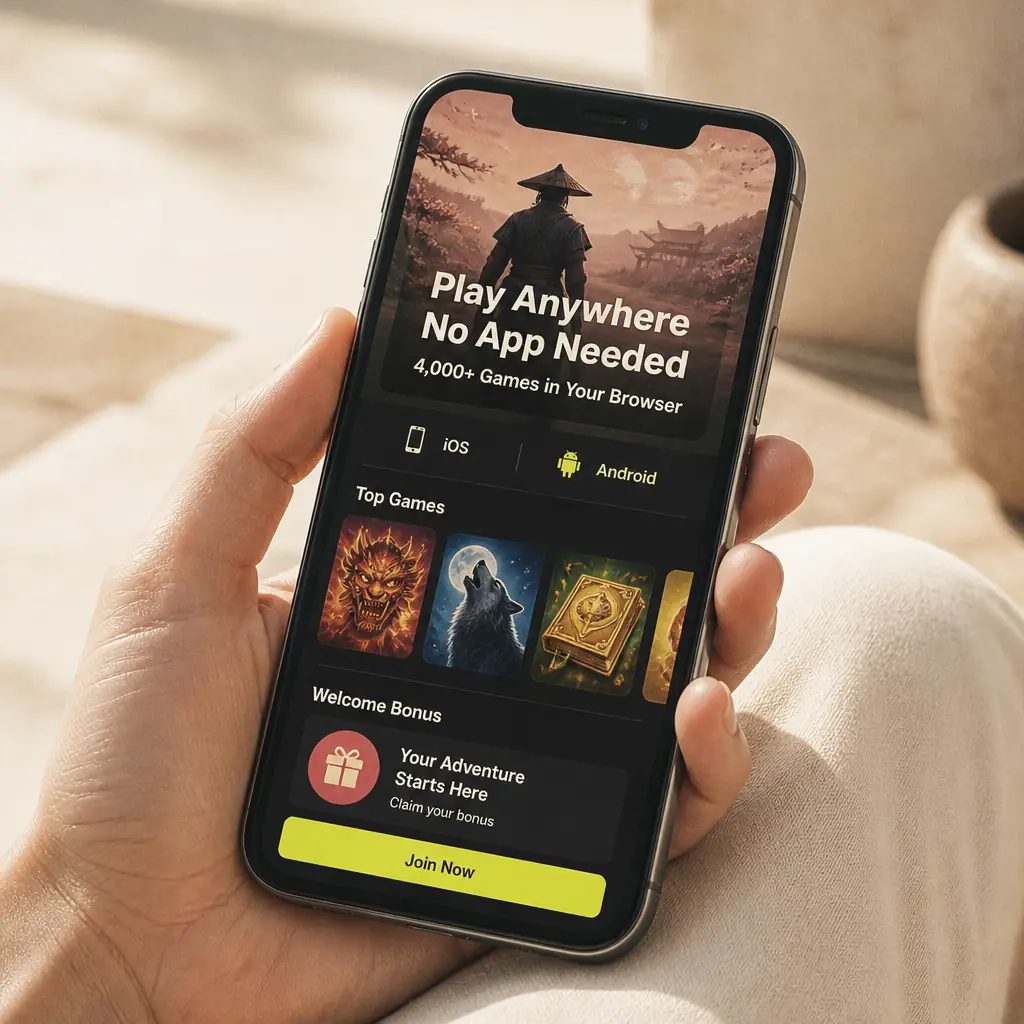 Spin Samurai Casino App & Mobile Play visual guide for Spin Samurai Casino